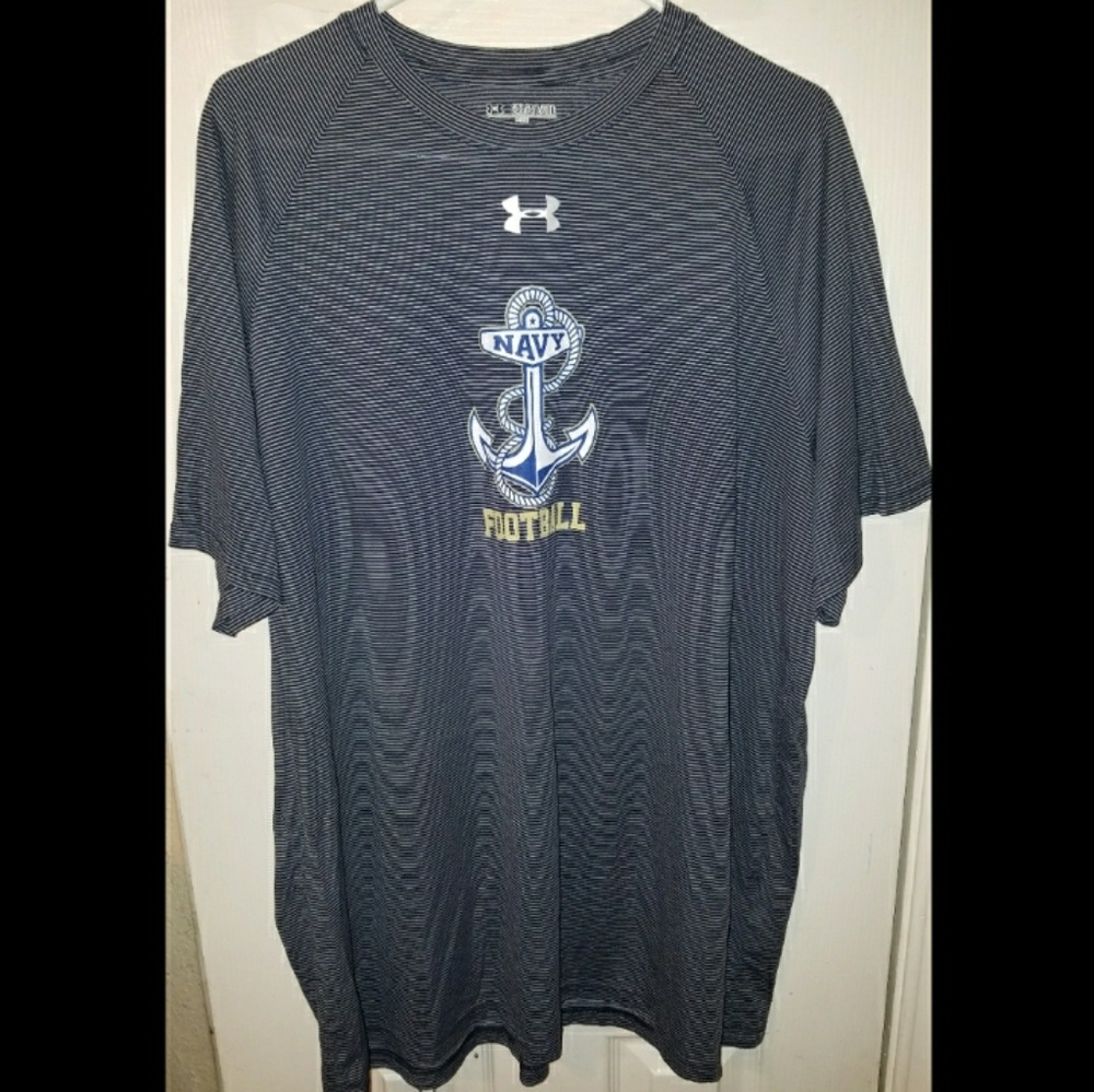 Under Armour navy football shirt